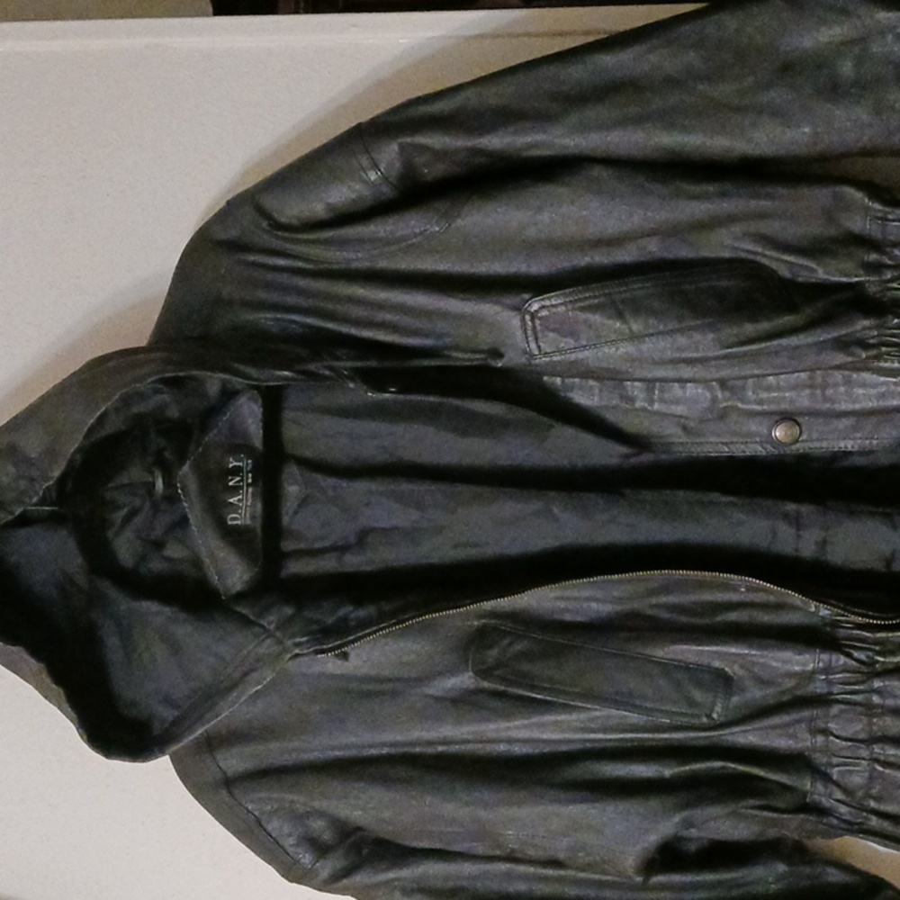 D.A.N.Y 100% leather jacket